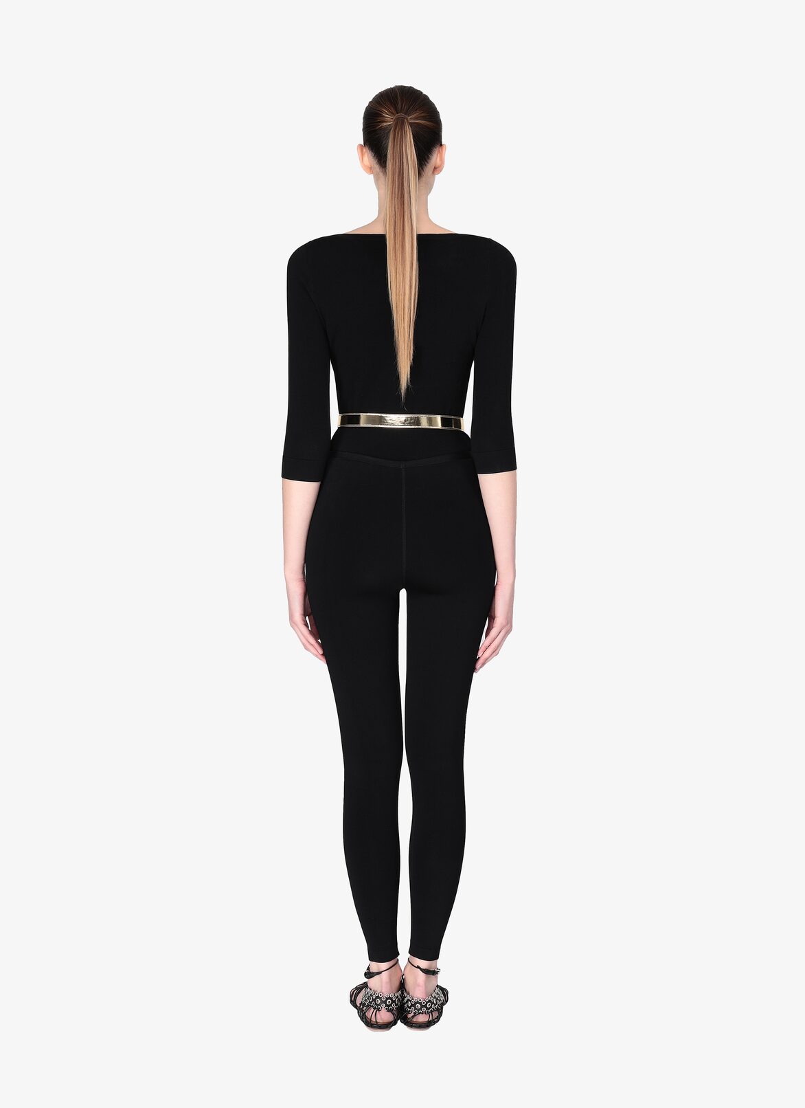 BELT CUIR METAL GOLD ALAÏA GOLD  BELT CUIR METAL GOLD
